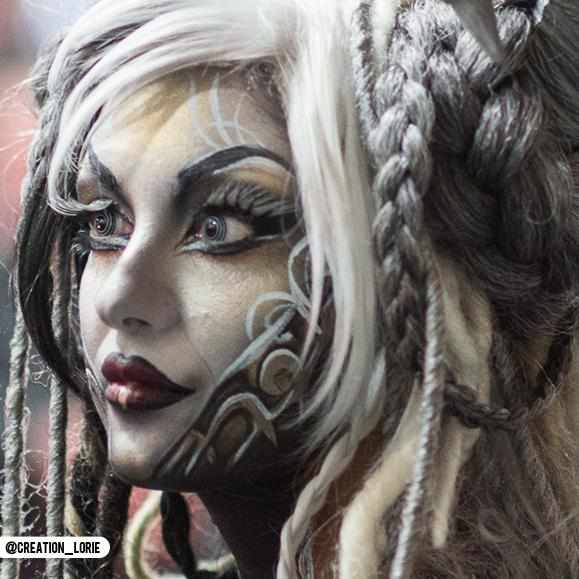 PRIMAL Hypnotized lentilles spirale noir et blanc