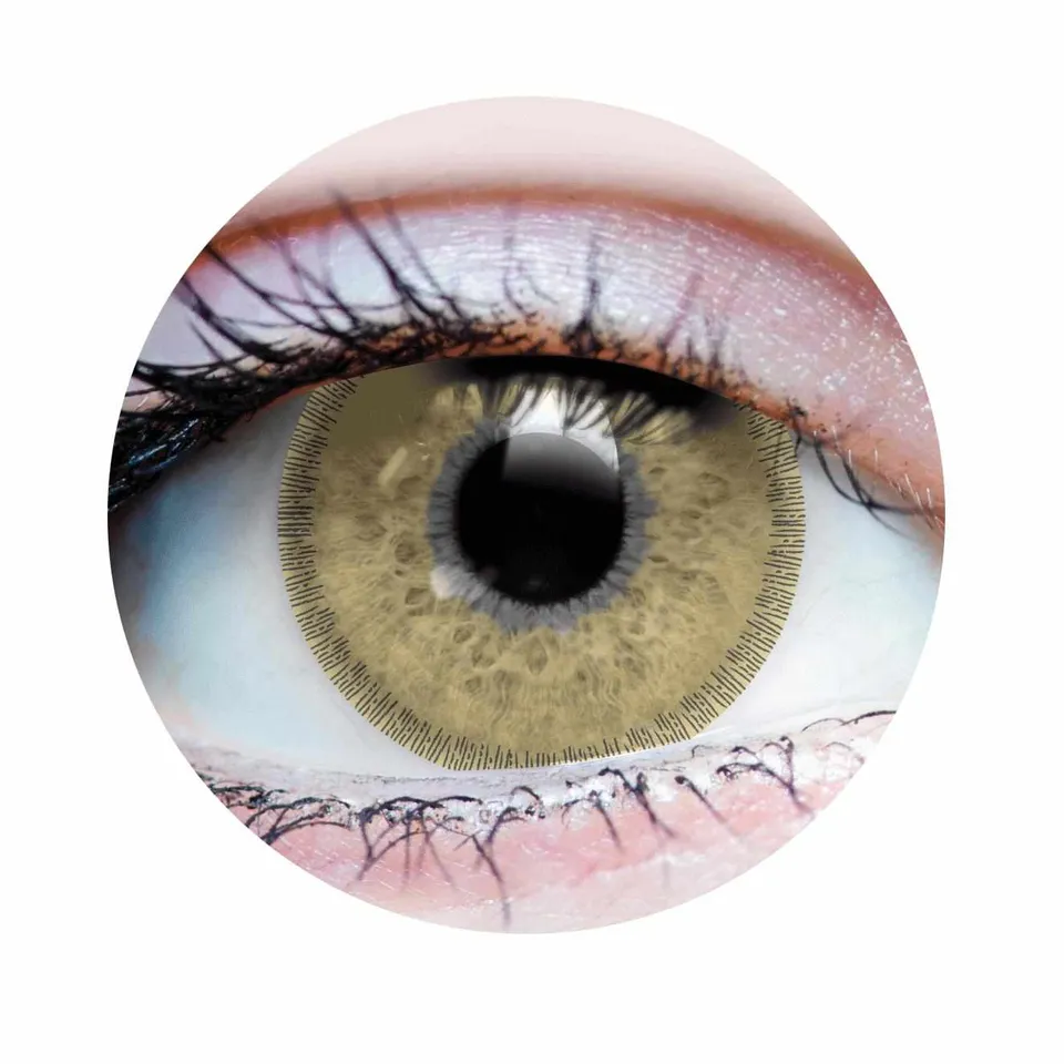 PRIMAL Charm Chestnut lentilles marron noisette 14,2 mm