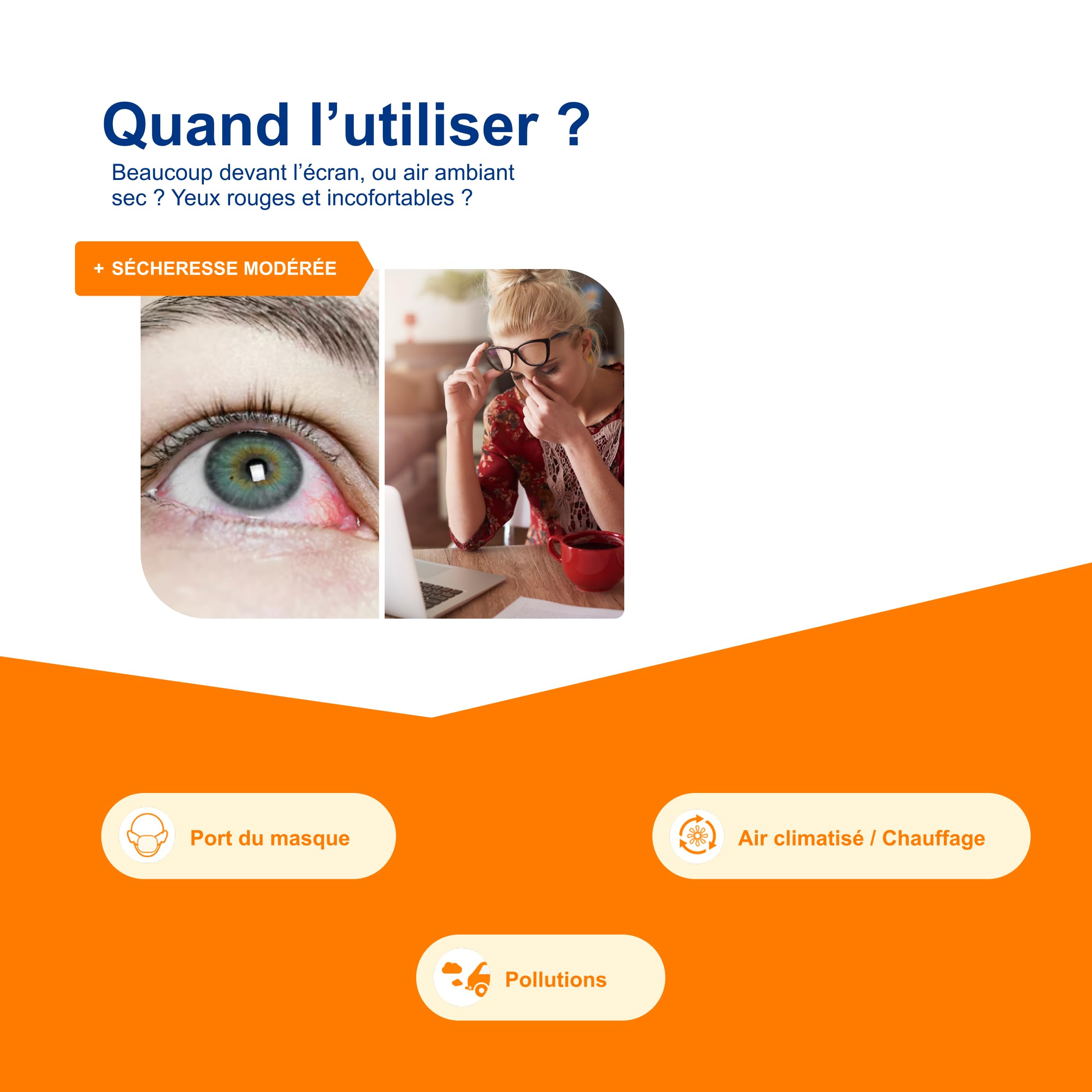 Aqualarm UD unidoses yeux secs 30x0,5ml sans conservateur