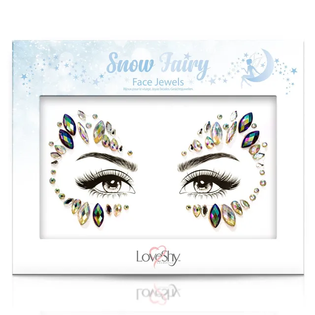 Glitter Me Up Snow Fairy bijoux de visage strass