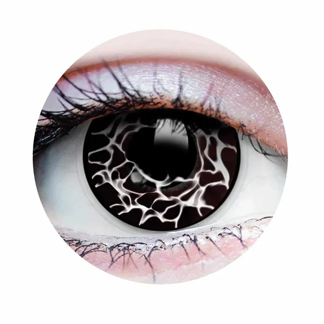 Primal Necromancer lentilles couleur noir blanc