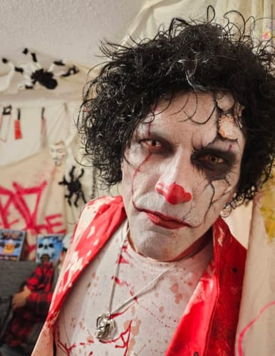 PRIMAL Undead lentilles blanches zombie cosplay