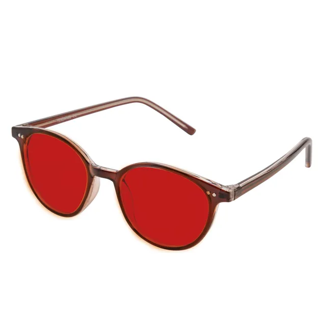 JHB 91BV lunettes basse vision 4 filtres marron
