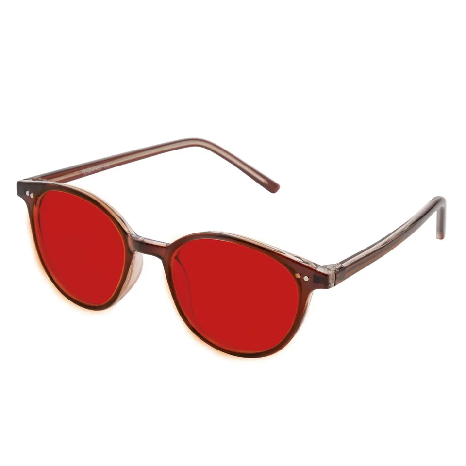 JHB 91BV lunettes basse vision 4 filtres marron