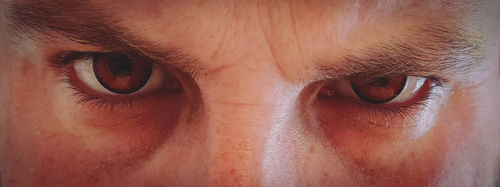 PRIMAL Werewolf II lentilles couleur orange feu loup-garou