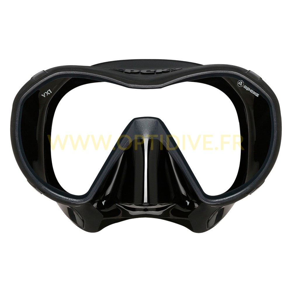 Apeks VX1 masque plongée frameless Pure Clear