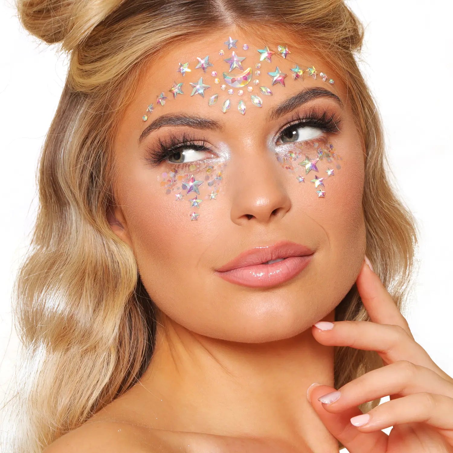 PRIMAL Glitter Me Up Starlight bijoux visage strass