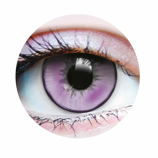 Primal Succubus lentilles cosplay violettes