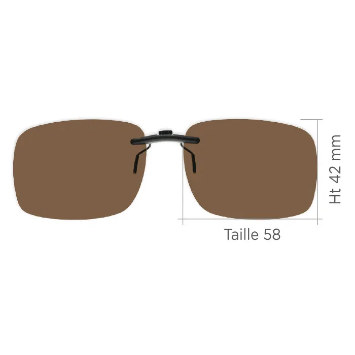 JHB 160Q polyclip solaire polarisé taille 58 cat.3
