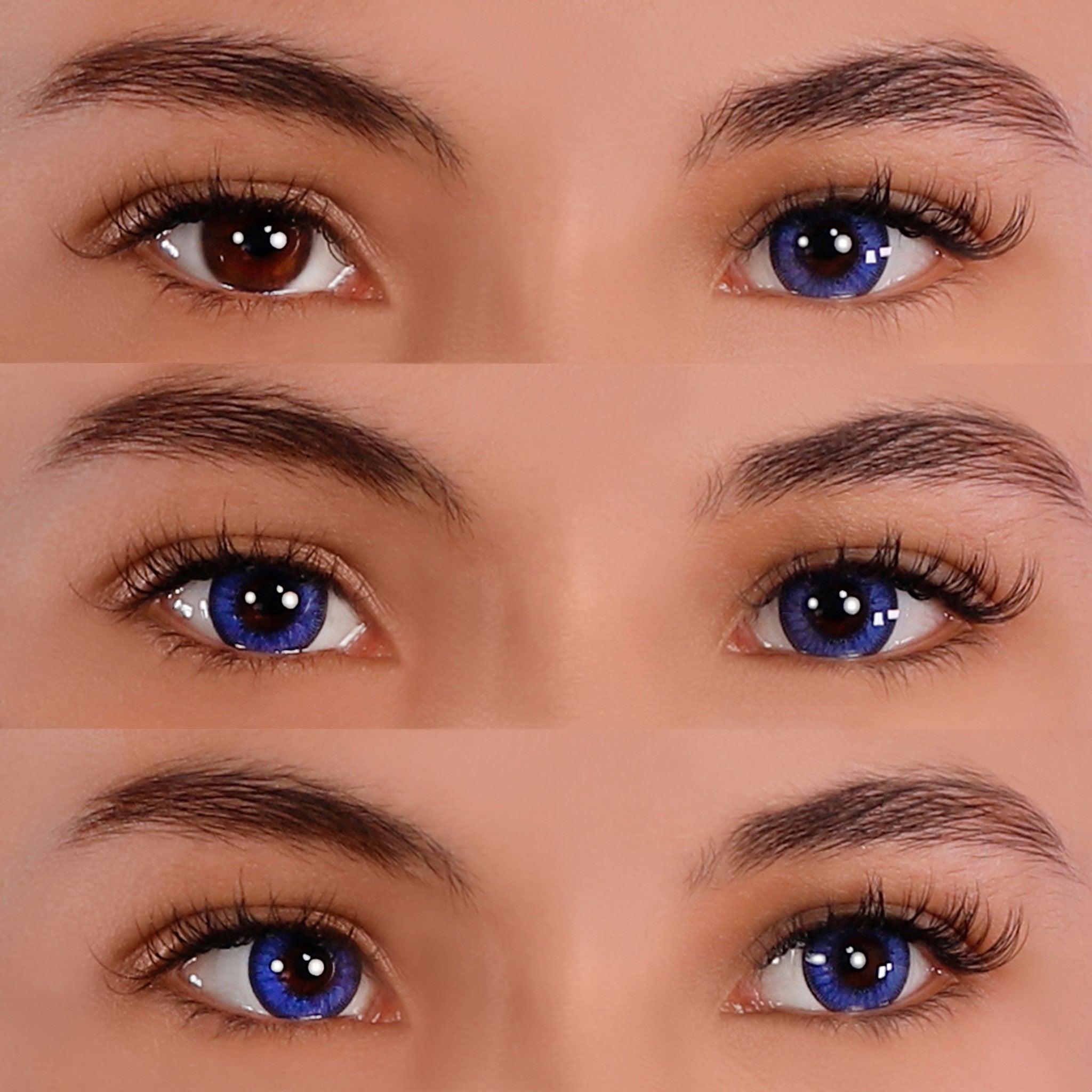 PRIMAL Moonlight Azure lentilles bleues 14 mm