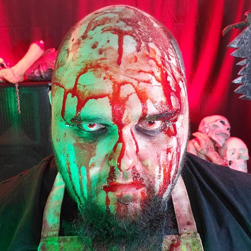 PRIMAL Wraith II lentilles blanches et rouges effet spectre