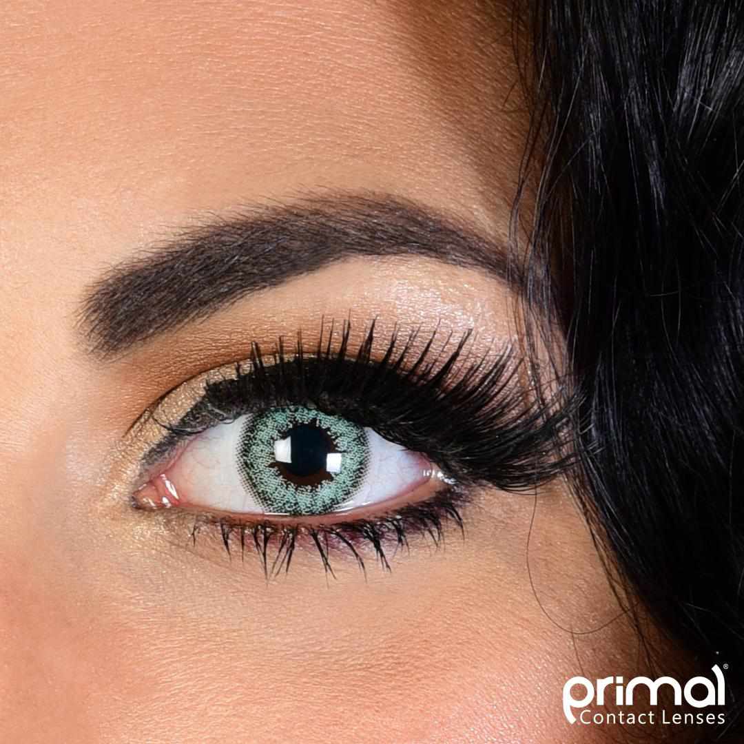 Primal Celestial Jade lentilles vertes naturelles