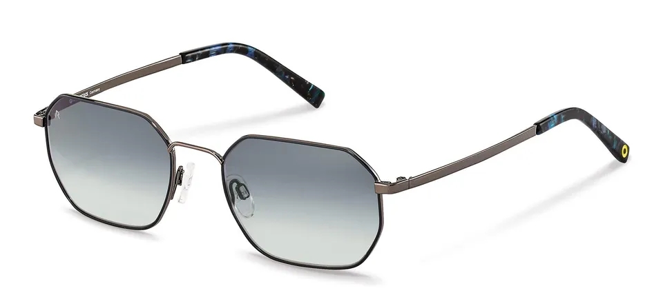 Rodenstock Orbit lunettes de soleil carrées acier