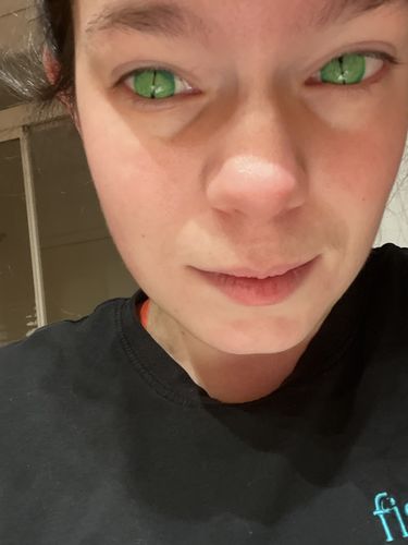 Primal Jurassic III lentilles vert reptile voilé