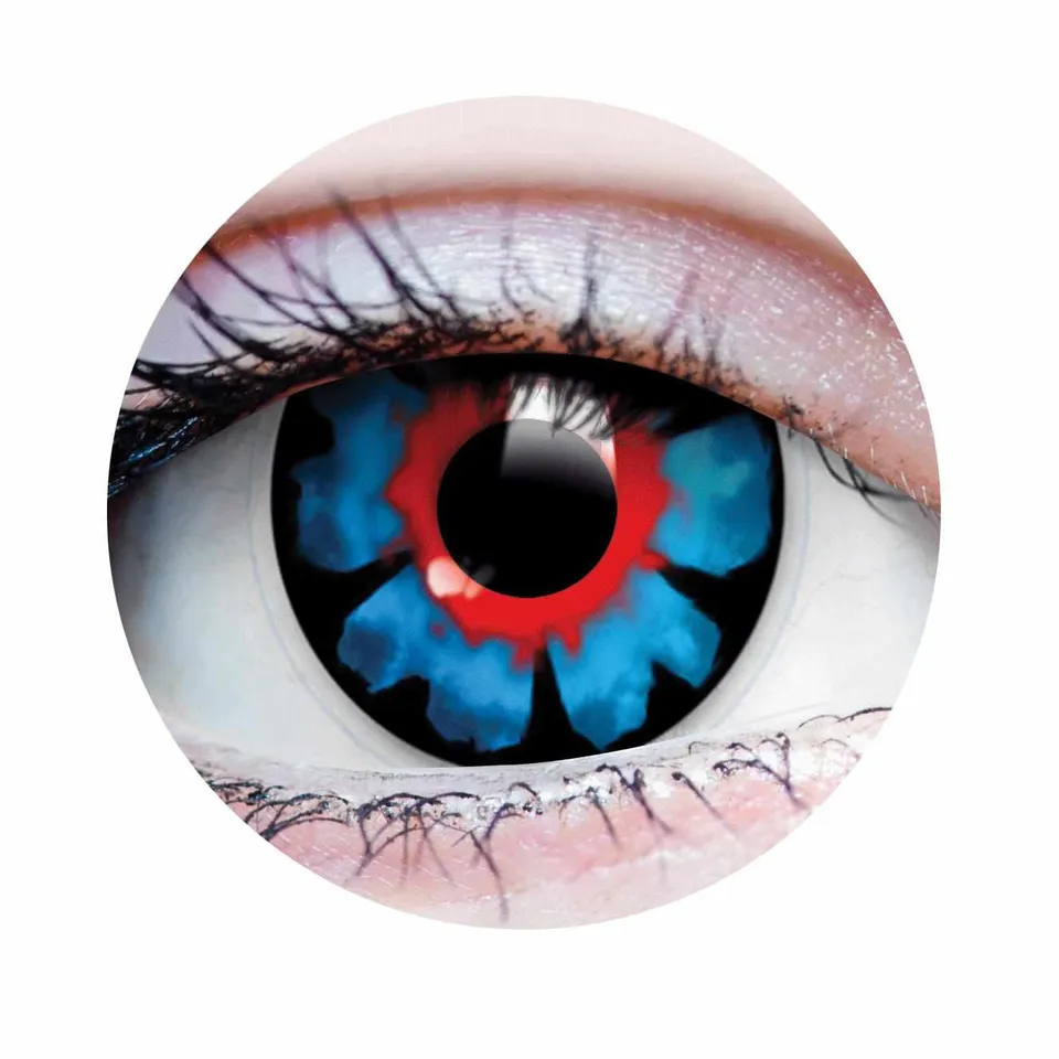 Primal Supernatural lentilles bleues cosplay Halloween