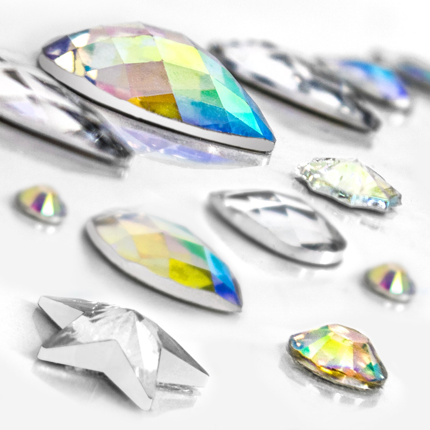PRIMAL Glitter Me Up Mix & Match Gems strass visage réutilisable