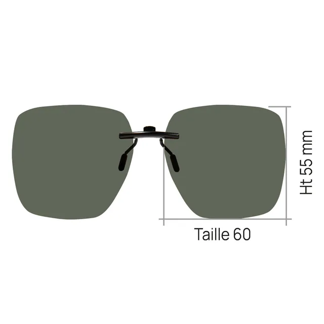 JHB 170S polyclip solaire polarisant cat.3 taille 60