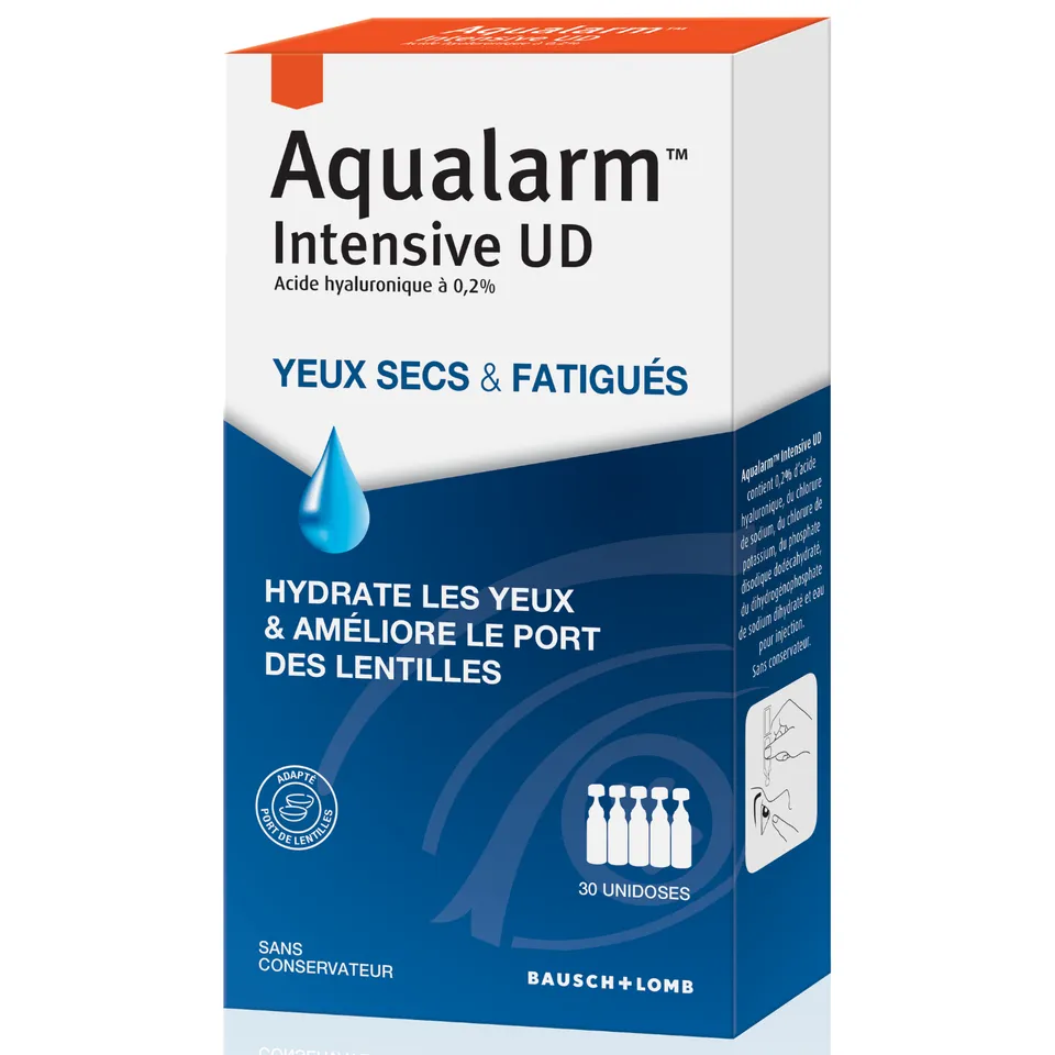 Ultra Aqualarm Intensive collyre unidoses 30x0,5 ml