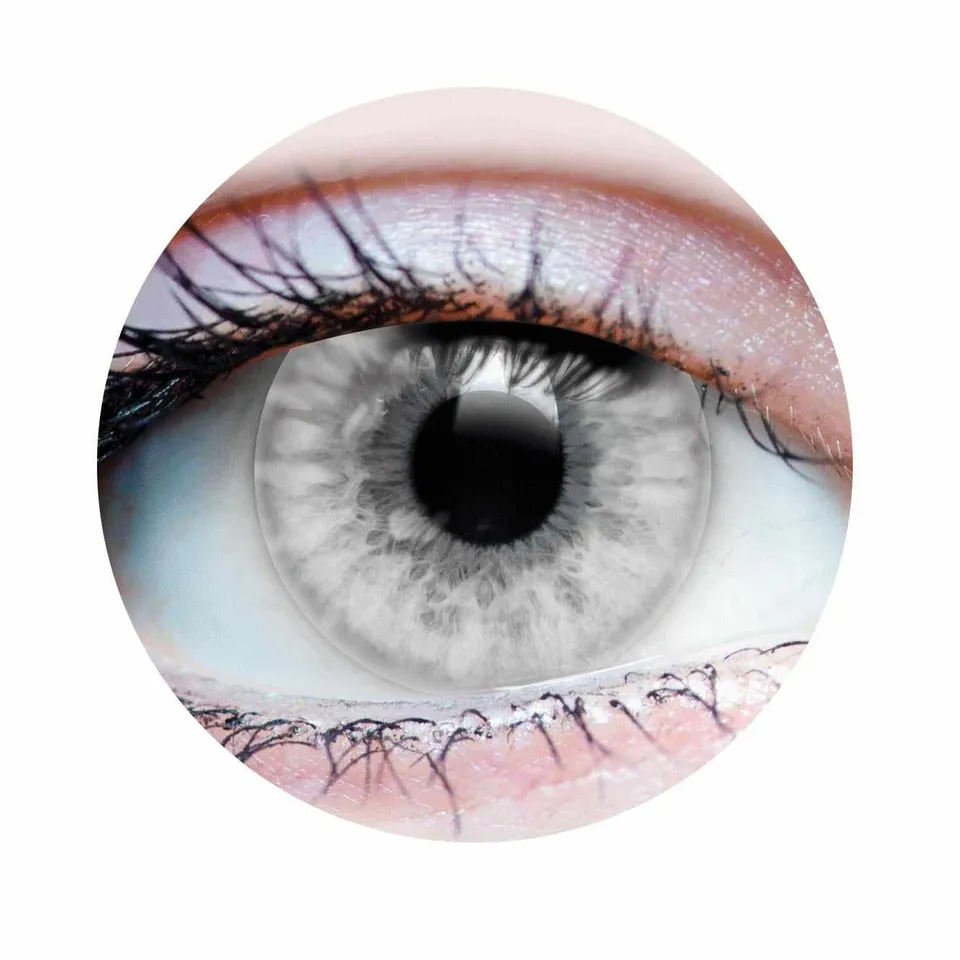 Primal Pure Ash lentilles de couleur gris givré