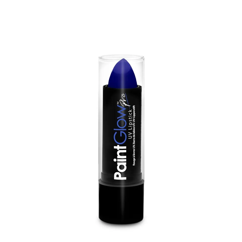 PaintGlow UV rouge à lèvres bleu fluo 4,5 g