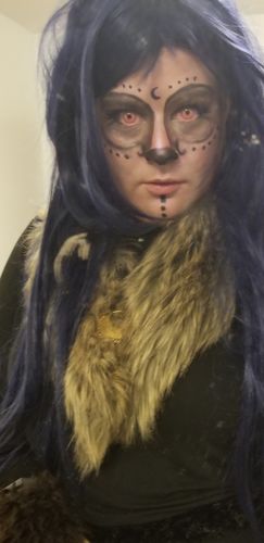 Primal Jinx lentilles cosplay rose mini scléra