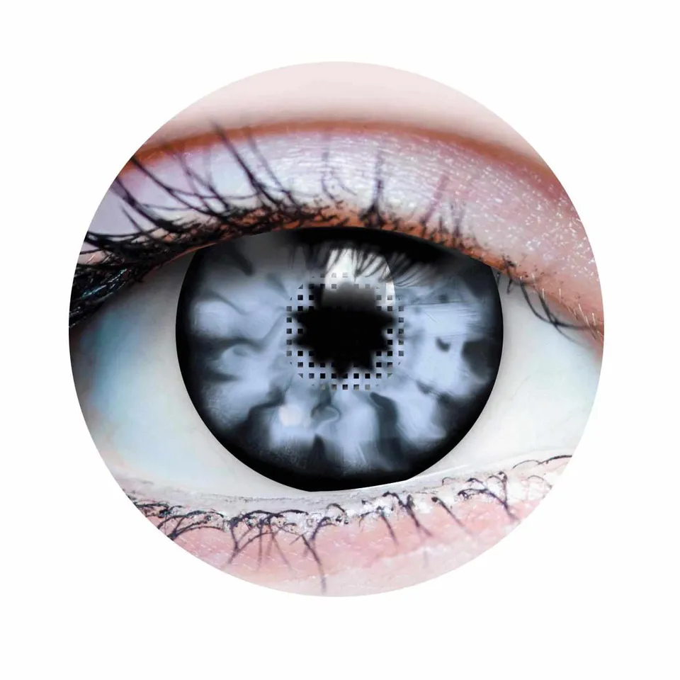 Primal White Walker I lentilles grises effet glacé