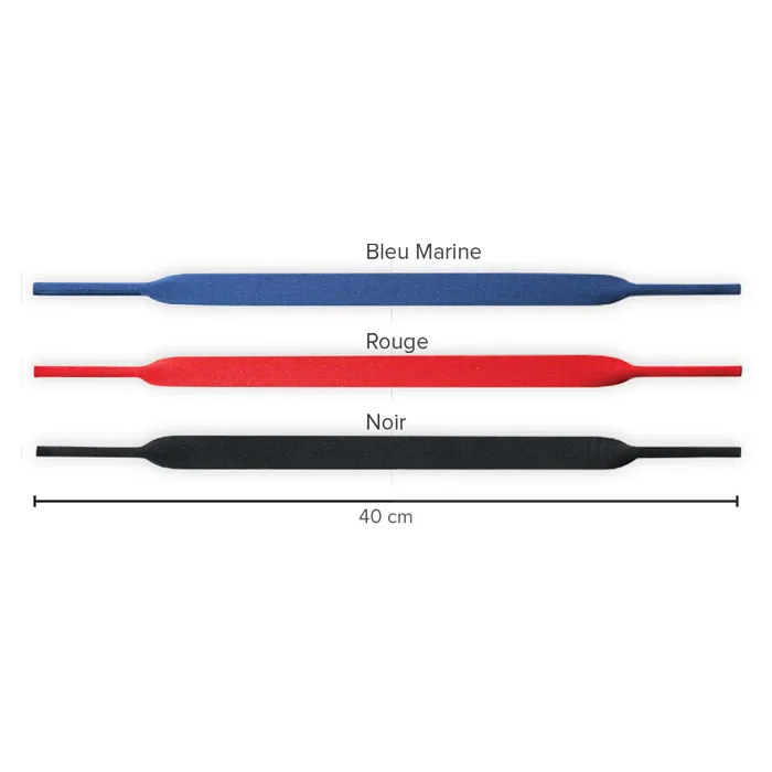JHB 704 bandeau lunettes néoprène lot 12