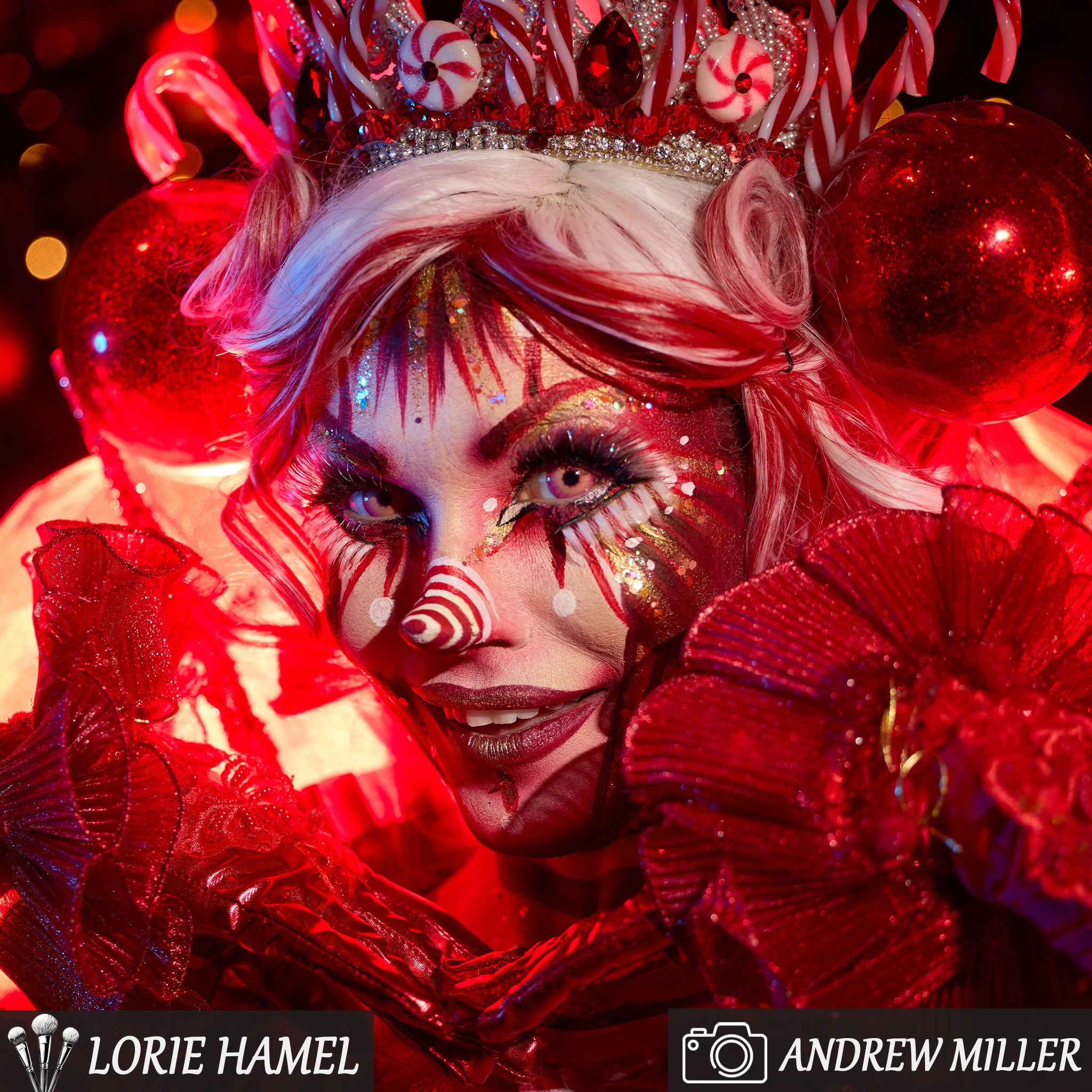 Primal Jinx lentilles cosplay rose mini scléra