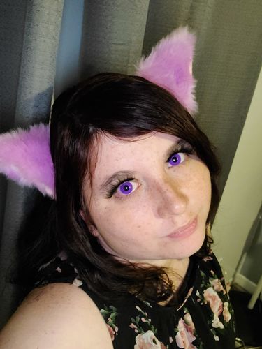 PRIMAL Phantom lentilles violettes opaques