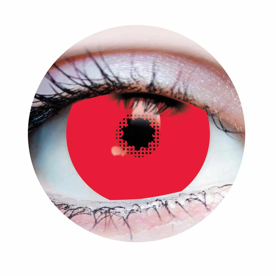 PRIMAL Mini Sclera Red lentilles rouges