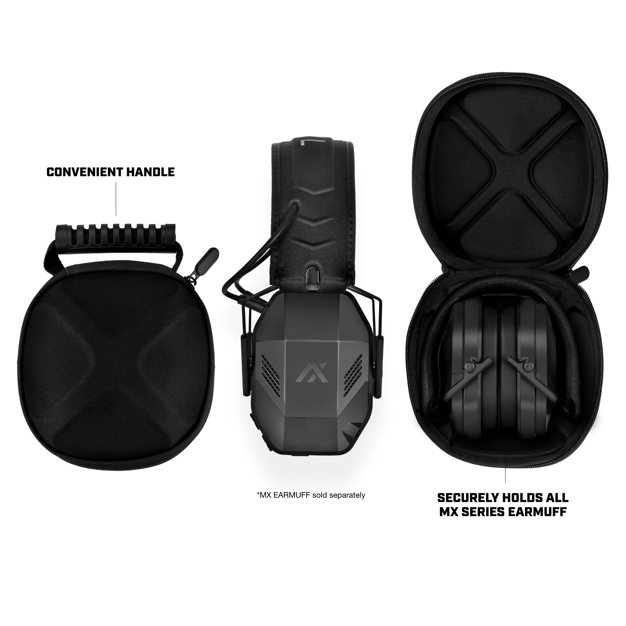 AXIL MX étui casque zip EVA rigide
