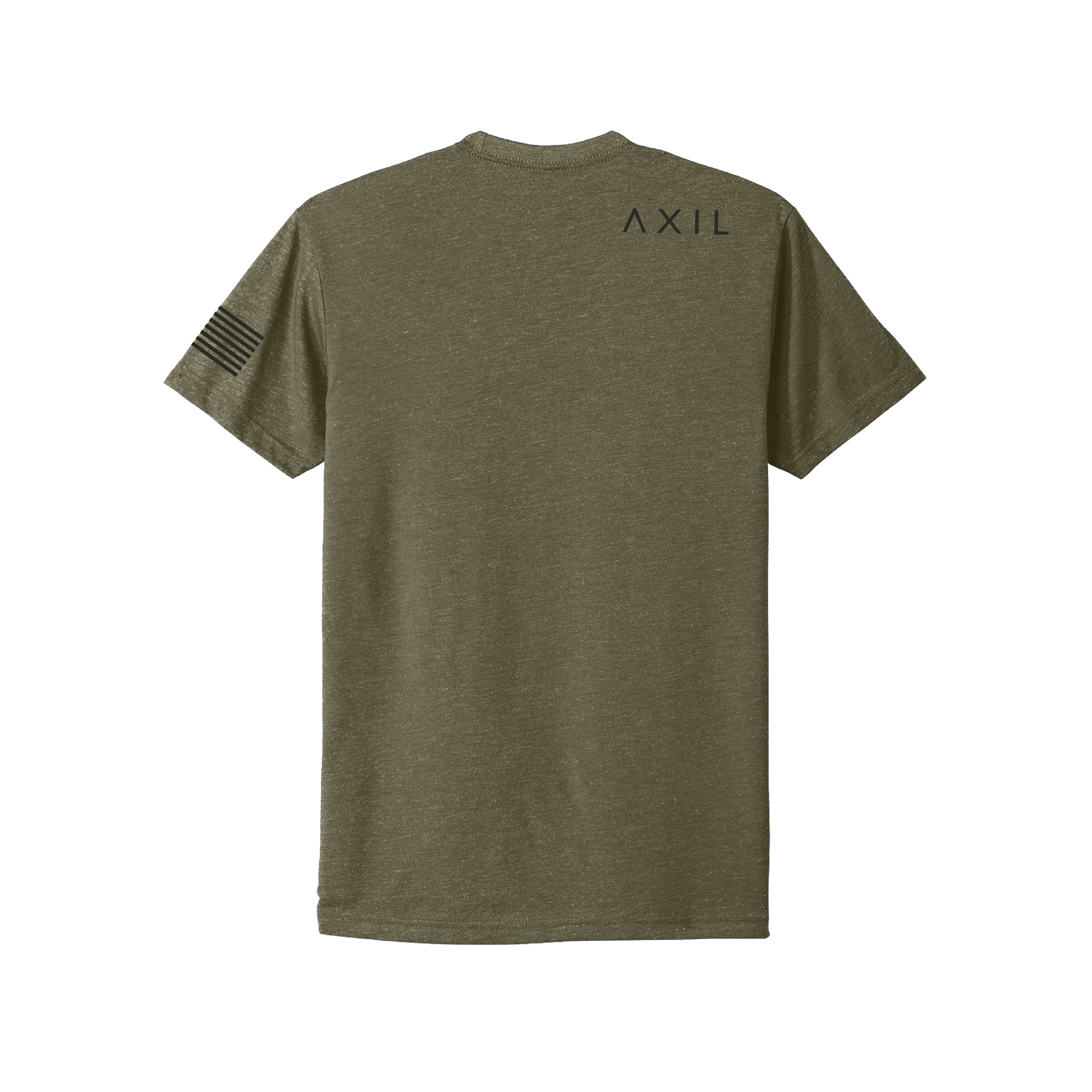 AXIL Logo T-shirt coton noir coupe confort
