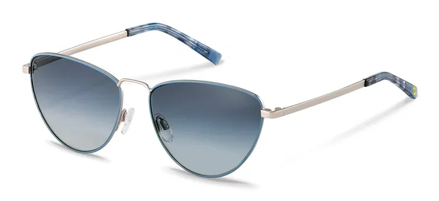 Rodenstock Elegance Classics lunettes soleil femme papillon inox