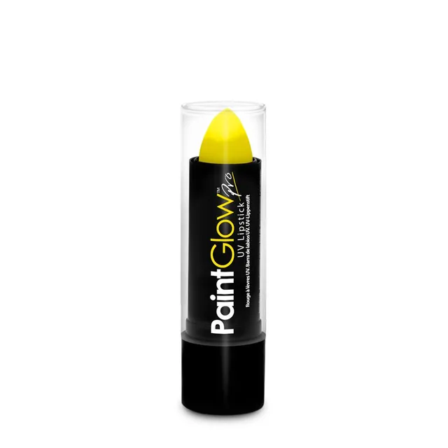 PaintGlow UV Yellow rouge à lèvres jaune fluo 4,5 g