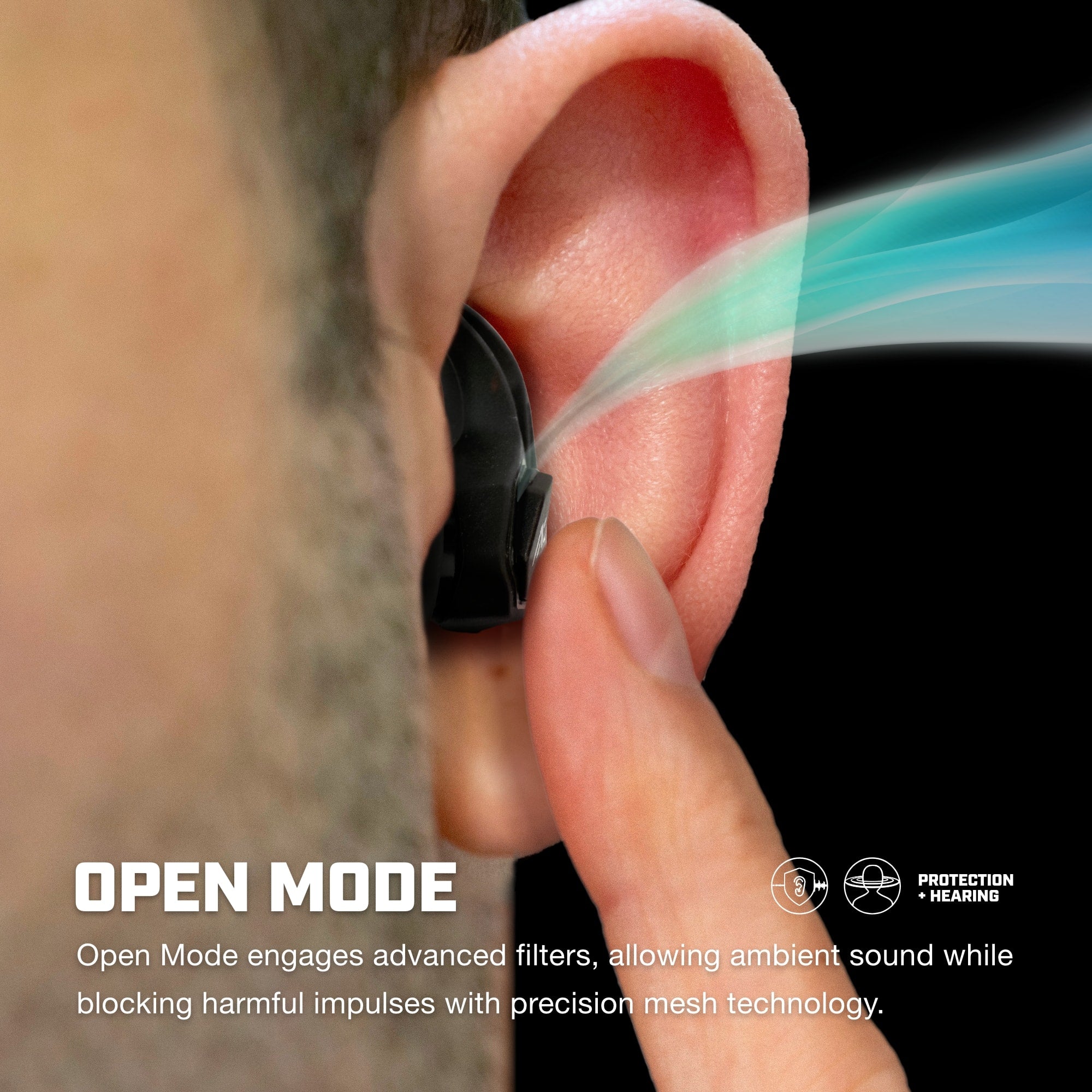 AXIL X30i bouchons oreilles à valve réglable