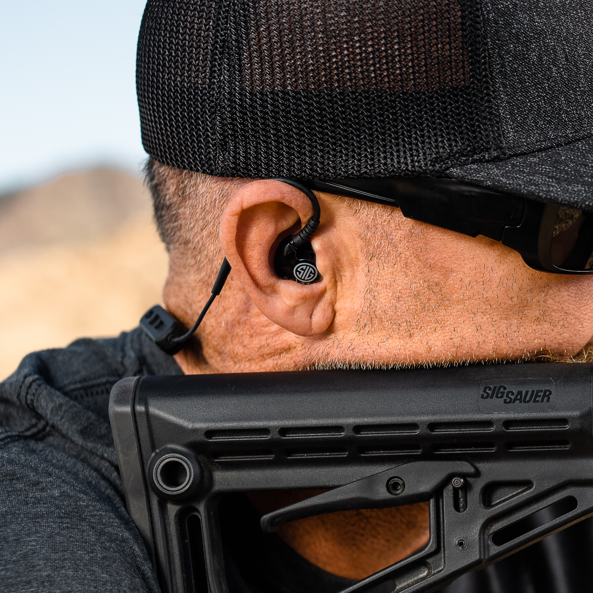 AXIL GS Extreme SIG SAUER écouteurs bluetooth 29 dB mousse