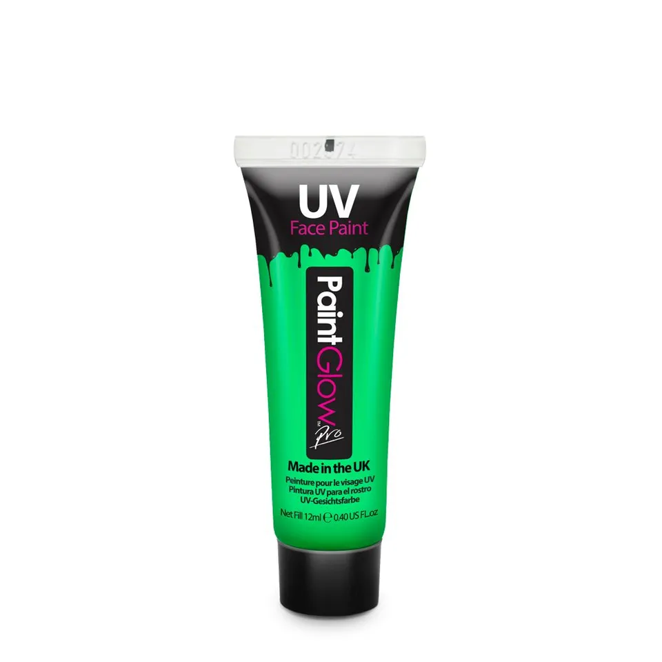 PRIMAL PaintGlow peinture visage verte 12ml