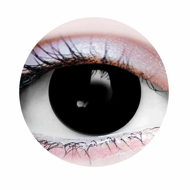 PRIMAL Possessed lentilles de contact noires opaques