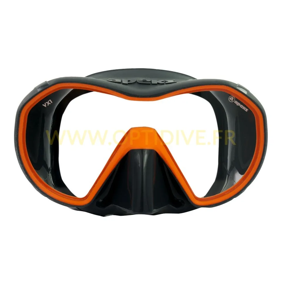 Apeks VX1 masque plongée frameless Pure Clear