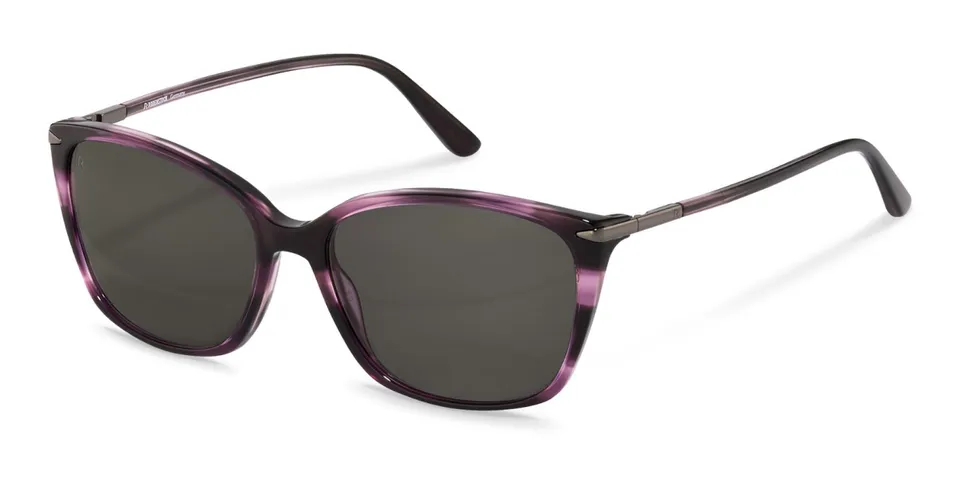 Rodenstock Classica Sun R3320 lunettes de soleil papillon violet