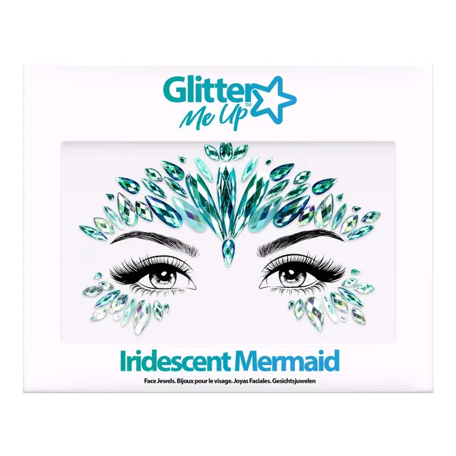 PRIMAL Glitter Me Up Mermaid bijoux visage iridescent