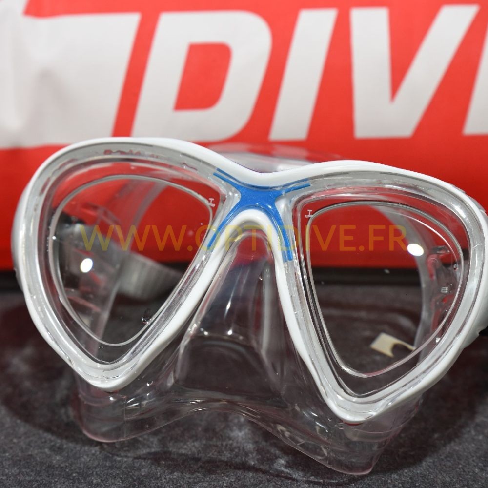 Cressi Big Eyes Evolution masque de plongée incliné