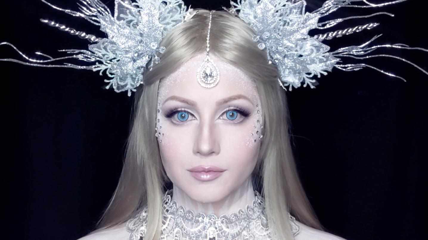 PRIMAL Super Hero bleu lentilles cosplay costume