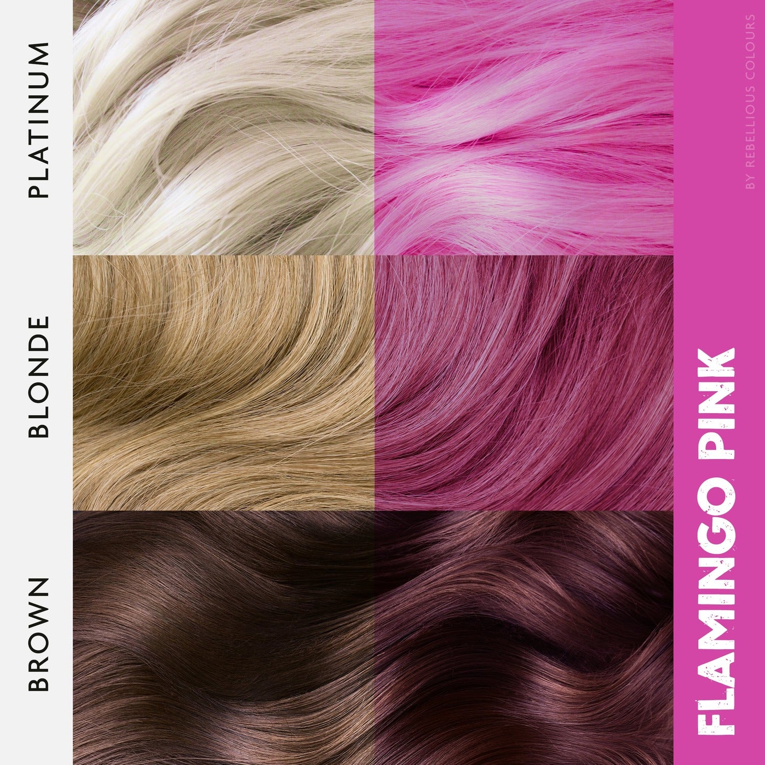 Rebellious Flamingo Pink coloration rose 100 ml vegan