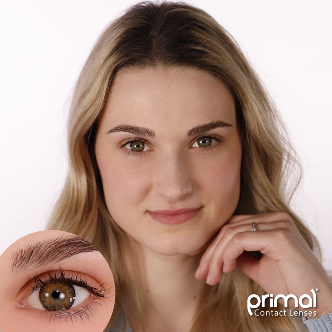 PRIMAL Delightful Honey lentilles marron miel naturel 14,2 mm
