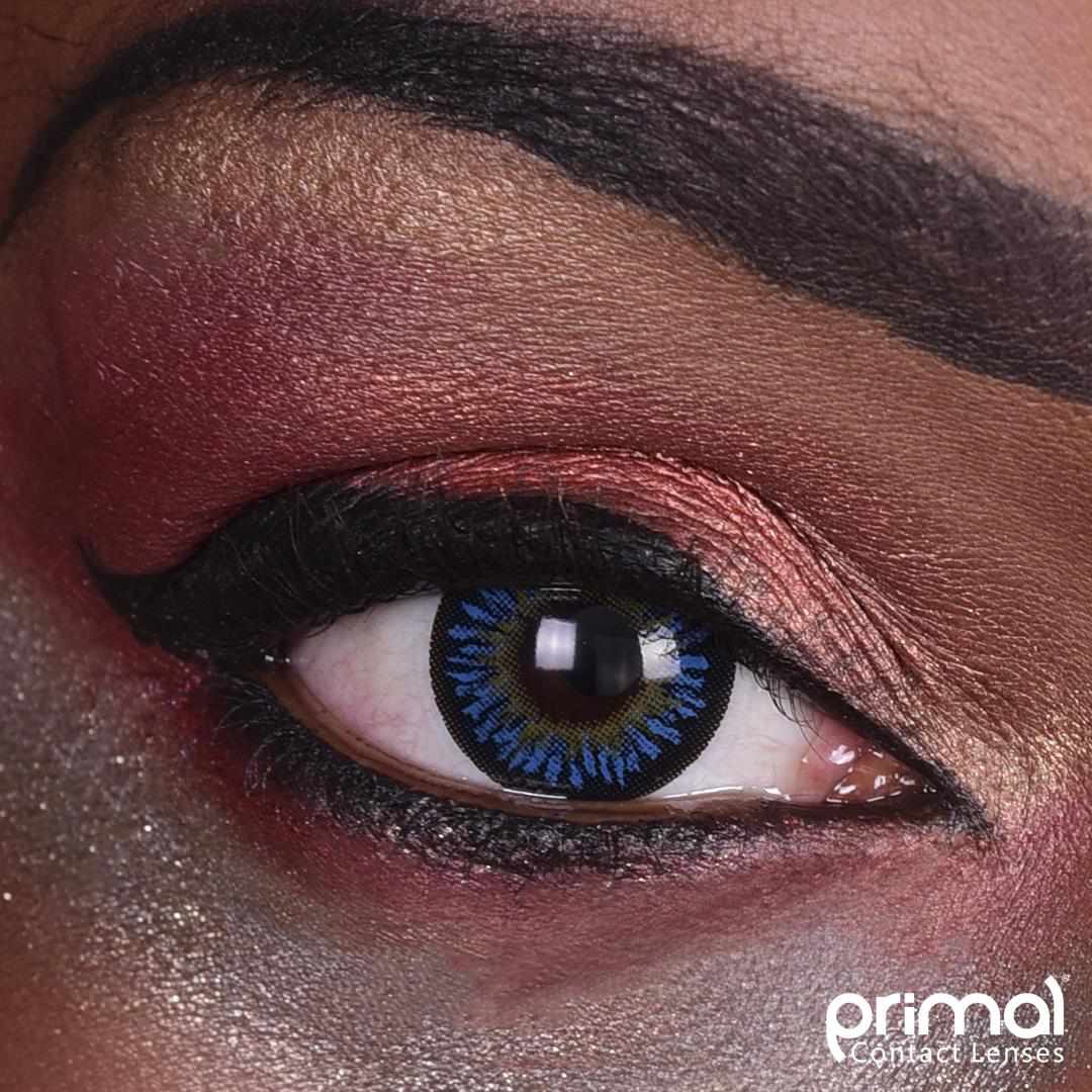 Primal Temptress Ocean lentilles bleues 3 tons effet agrandissant