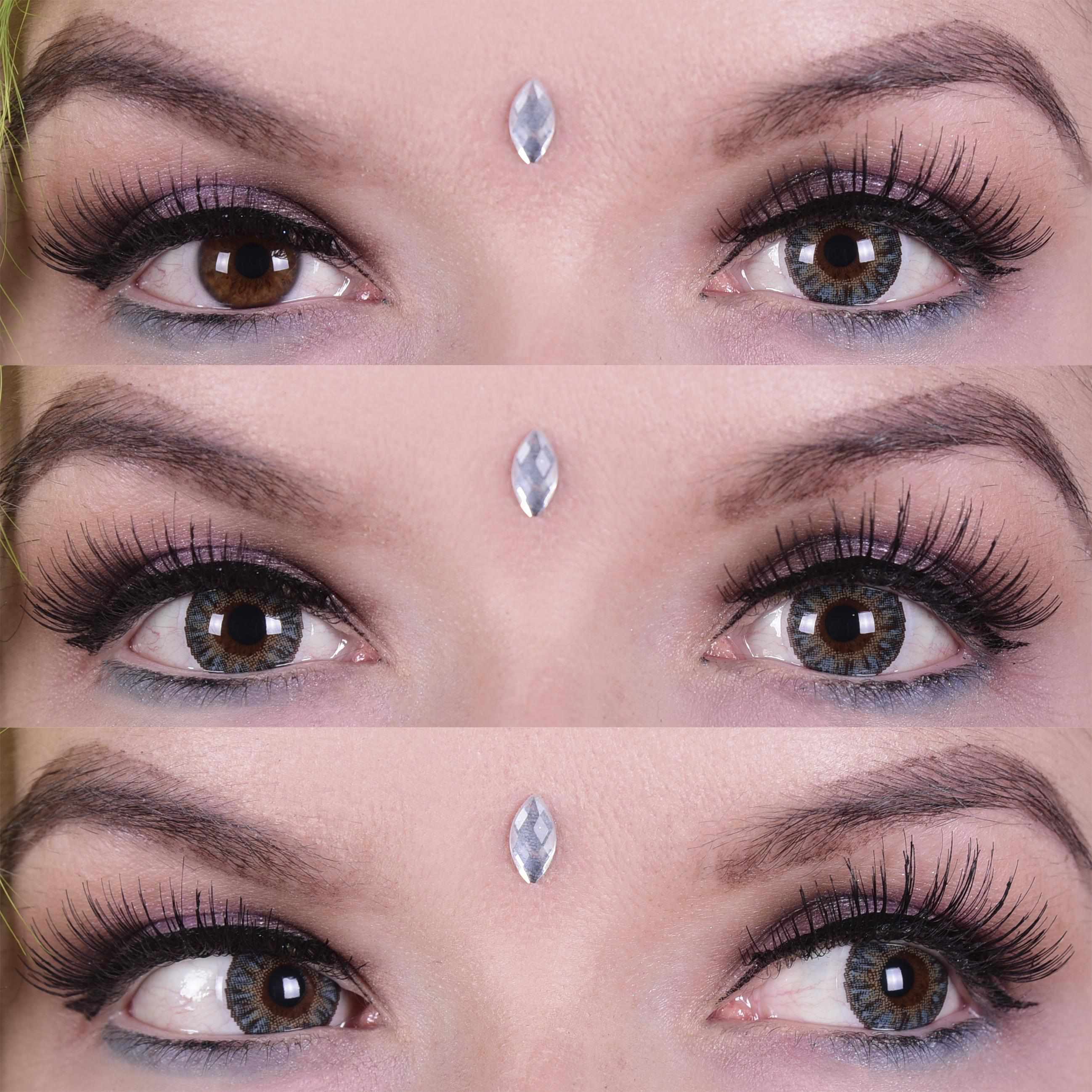 PRIMAL Delightful Azure lentilles bleues naturelles 14,2mm