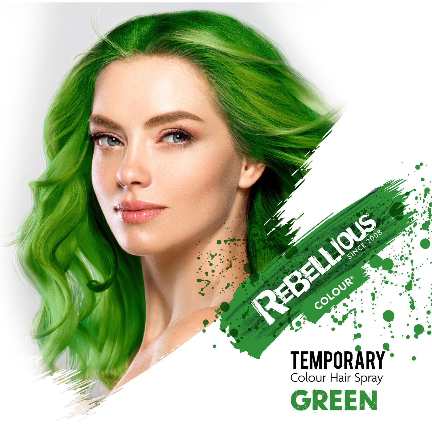 PRIMAL Rebellious Green spray cheveux vert 125 ml