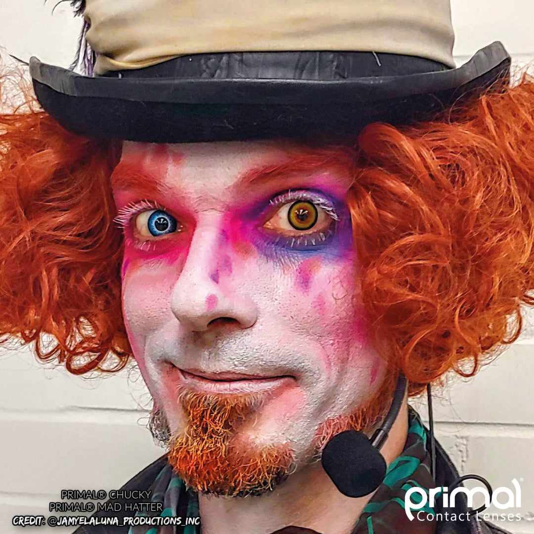 Primal Chucky lentilles couleur bleu poupée horreur