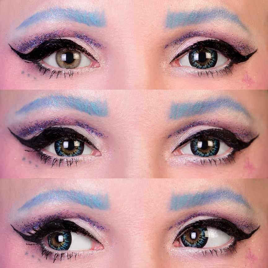 PRIMAL Mesmerize Ocean lentilles de contact bleues 14,5mm